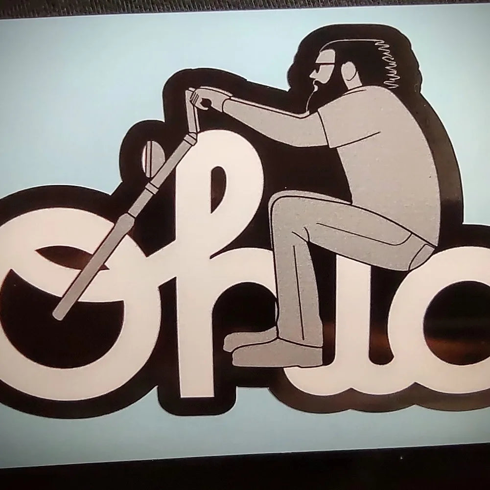 "Ride Ohio" sticker